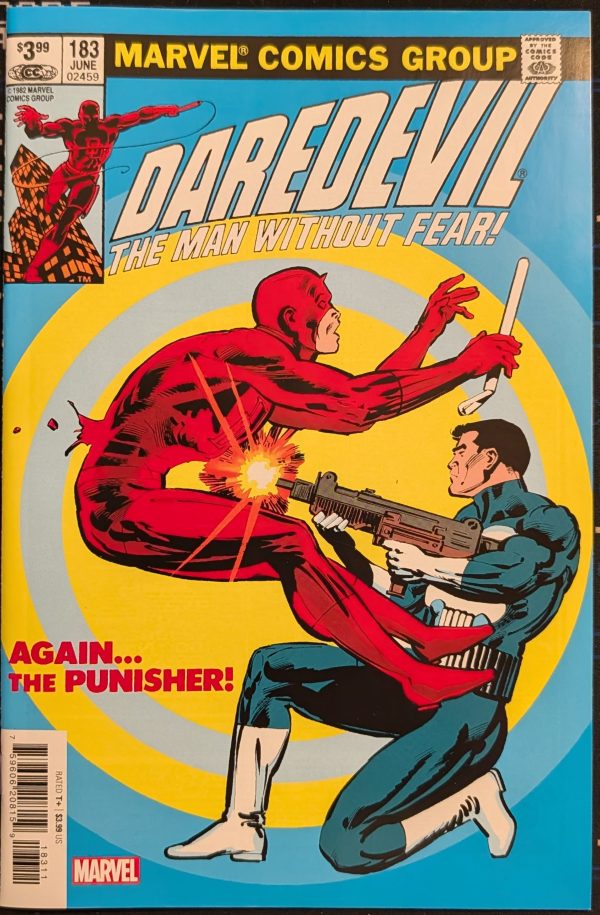 The punisher shoots daredevil